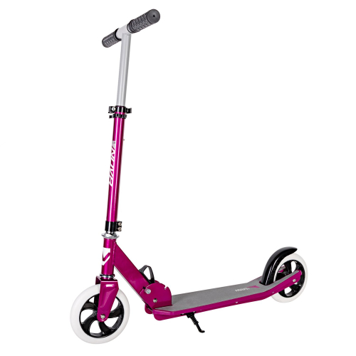 Городской самокат Novatrack Polis 160 Plastic (2024), розовый