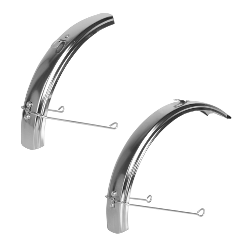 Крылья, переднее и заднее, для 12",  хром