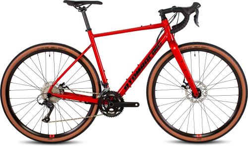 Велосипед Atom Tundra LTD 2 (Sora) (2025), рама XXL (195-205 см), красный