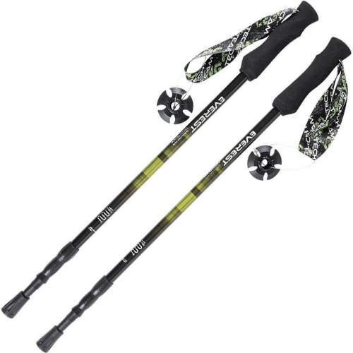 Треккинговые палки Tech Team Everest, зеленый