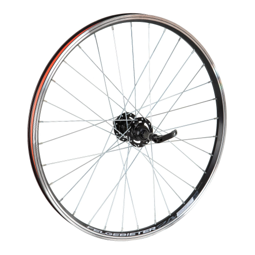 Колесо 24" заднее (без резины), двустенный алюм.обод 32 отв.