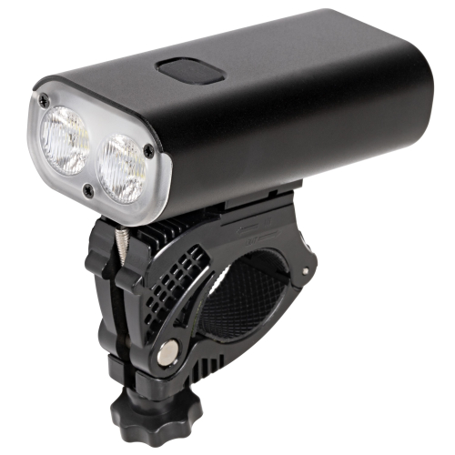 Фонарь передний STG BC-FL1675, 600 lm, 4400 mAh, USB, черный, черный