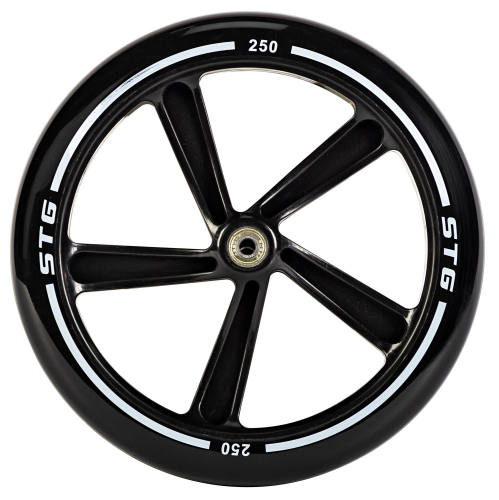 Колесо для самоката, 250х40 мм, PU, ABEC-7, черный