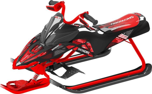 Снегокат Nika Kids "Игрушка SND5", SND5/1, красный каркас