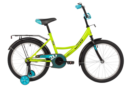 Велосипед NOVATRACK VECTOR 20" (2022) (110-130 см), зеленый