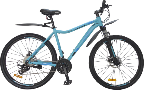 Велосипед Nameless J7300DW 27.5 (2025), рама 19" (175-185 см), бирюзовый