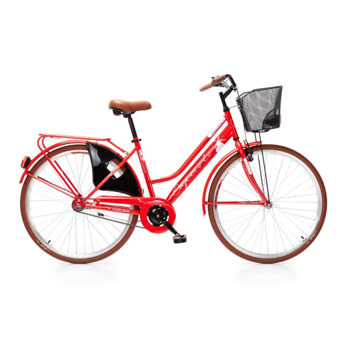 Велосипед Capriolo City Amsterdam Lady (1 X 3) 28'' (2023), рама 18" (165-175 см), красный