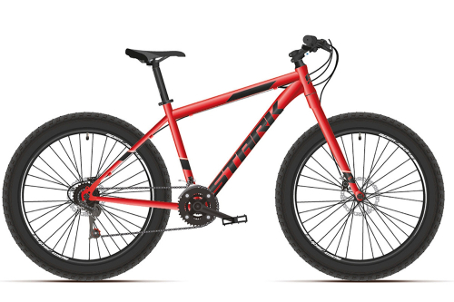 Велосипед Stark Fat 26.2 HD (2021), рама 20" (175-185 см), красный