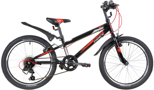 NOVATRACK RACER 20" (2020) (110-130 см), черный