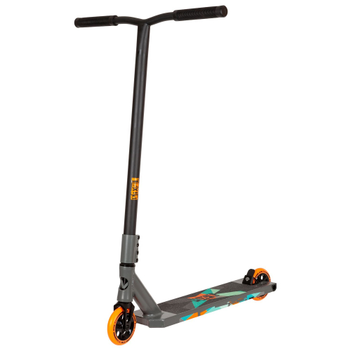 Самокат трюковой NOVATRACK PIXEL'80 (2022), серый