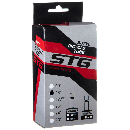 Камера велосипедная STG бутил 28Х1,75/1,95"
