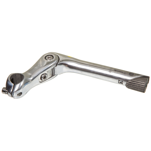 Вынос STG RA-038 80 мм, под руль 25.4 мм, серебристый, регулир по высоте, с штырем