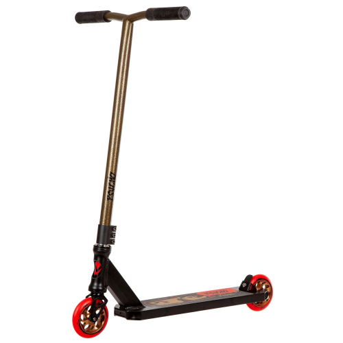 Самокат трюковой NOVATRACK PSYCHO'50 (2022), бронзовый