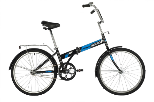 Велосипед NOVATRACK TG-24 Classic 24" (2021), черный