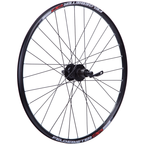 Колесо 26" заднее 32 спицы двойной обод втулка Shimano DEOR