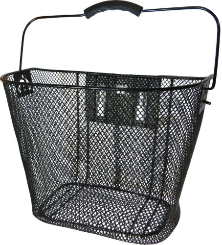 Корзина передняя Suntek HQ-209, 39x25x26см, быстросъемная, черный