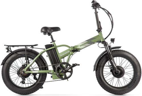 Электровелосипед Gelbert Saturn Dual PRO, хаки