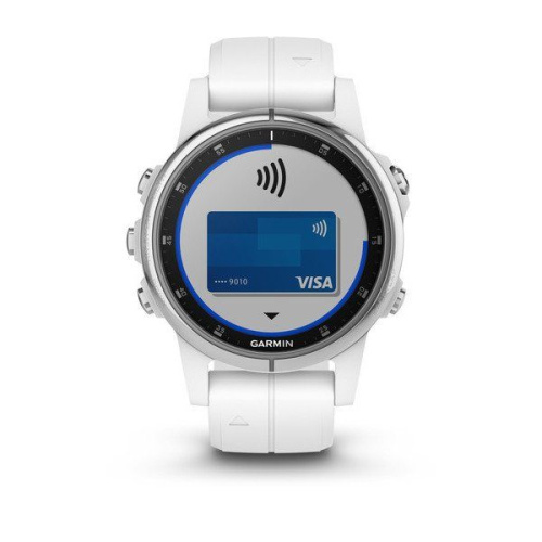 Часы GARMIN Fenix 5S Plus Sapphire (White/White Band)