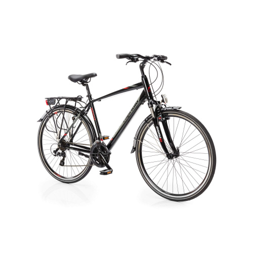 Велосипед CAPRIOLO ROADSTER TREk MAN 28'' (2023), рама 20" (175-185 см), черный