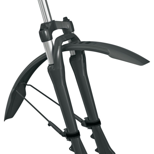 Крылья комплект SKS Veloflexx 65, пластик, для 26"-27.5", ширина 65 мм, черный