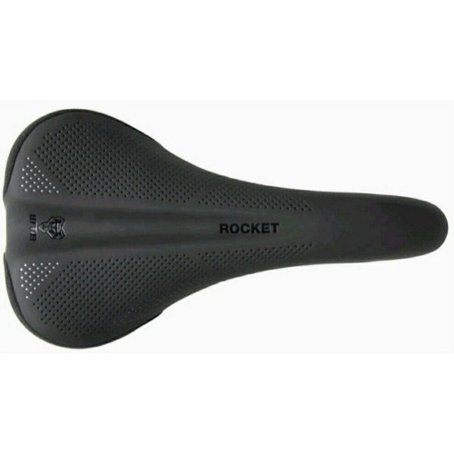 Седло велосипедное WTB Rocket Wide CrMo, черный, черный