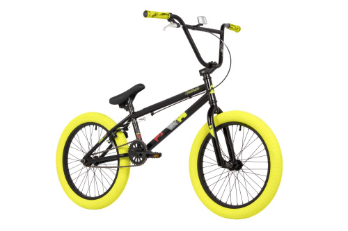 Велосипед Novatrack BMX Wolf 20" (2024), рама 20" (110-130 см), черный