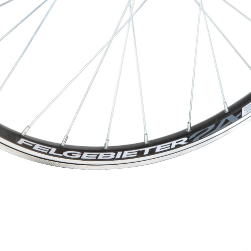 Колесо 24" заднее (без резины), двустенный алюм.обод 32 отв.