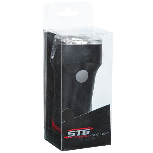 Фонарь велосипедный STG, передний  1 супер диод, 2 функции