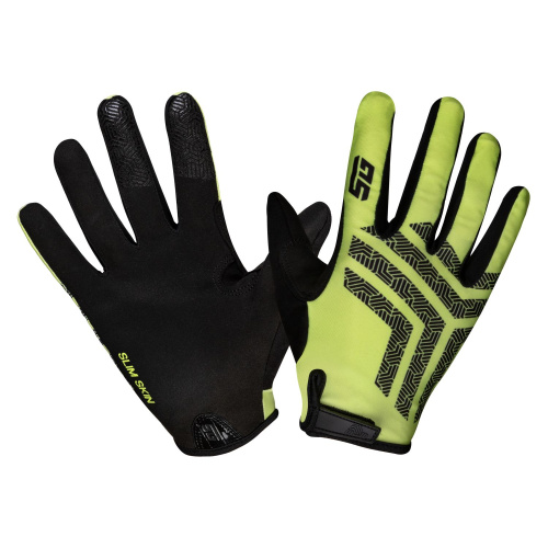 Перчатки полноразмерные STG Slim Skin, зеленый