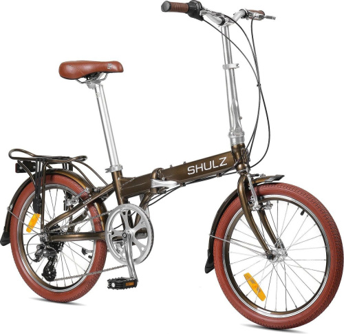 Велосипед Shulz Easy 20", бронзовый