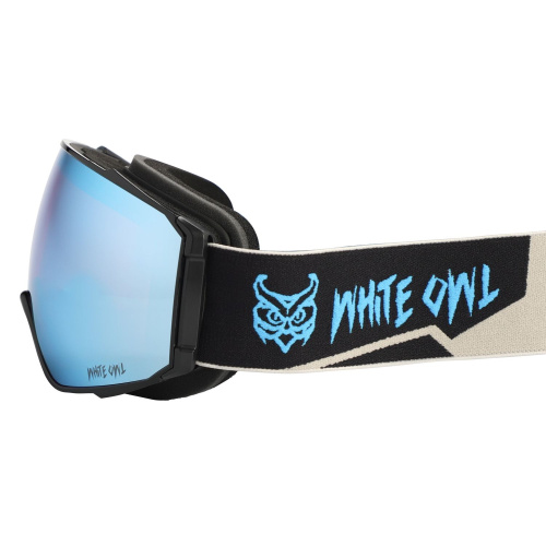 Маска горнолыжная White Owl FA-081, синий-черный