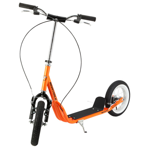Самокат внедорожный Novatrack STAMP N4 12", оранжевый