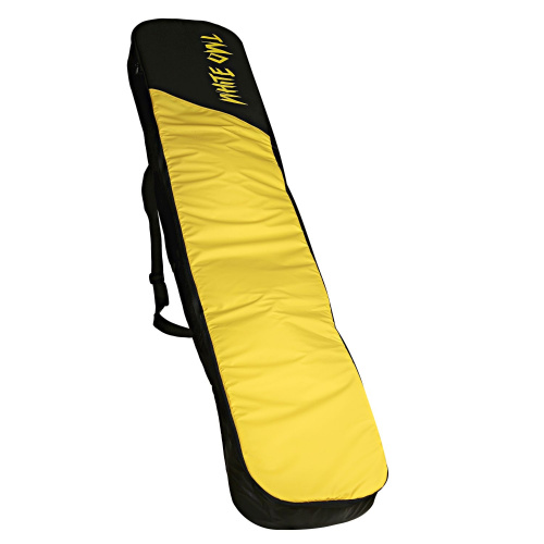 Чехол для сноуборда White Owl, утолщенный, 166х33х11 см, желтый, желтый