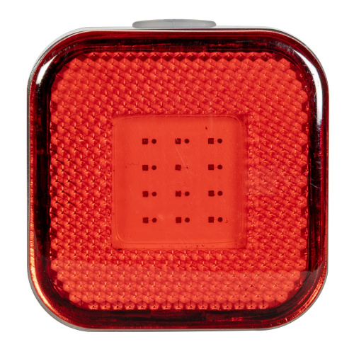 Фонарь задний STG BC-TL5481, 30 lm, 350mAh, USB, черный, черный