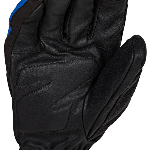 Перчатки зимние White Owl 09-1549, утепленные, с кормашком, синий-белый