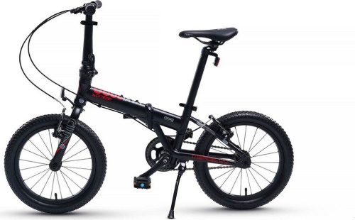 Велосипед детский складной Maxiscoo S009 Pro 16, черный