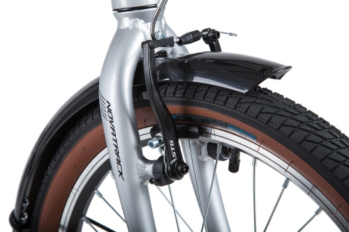NOVATRACK TG-20 8-spd 20" (2020), серебристый