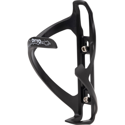 Флягодержатель велосипедный OYYO BC101, нейлон, с разрывом, черный-белый