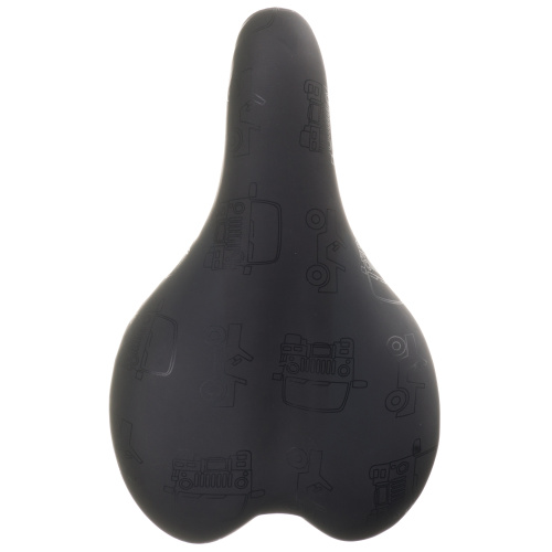 Седло STG YBT-K180F001 для 16" велосипедов, черный