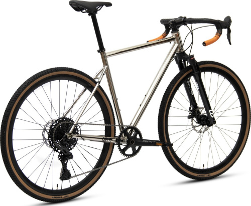 Велосипед Hagen Cr-Mo GR10 Air 700c (2024), рама M (165-175 см), серебристый