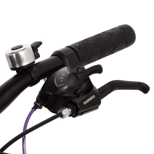 Велосипед Novatrack Katrina 21.D 24" (2024), рама 12" (130-155 см), белый