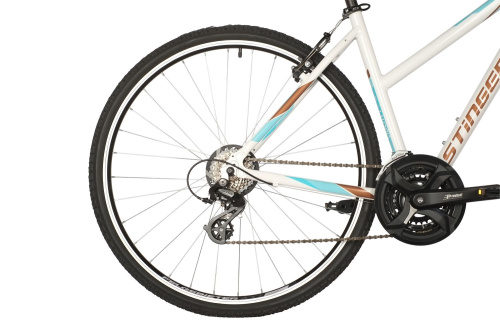 Велосипед Stinger Liberty Std 28" (2021), рама 52 см (165-175 см), белый