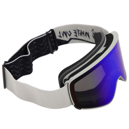 Маска горнолыжная White Owl FA-123, серый-черный