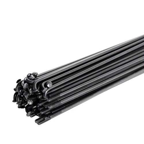 Спица Pillar P14, нержавеющая сталь, черная (без ниппеля), черный