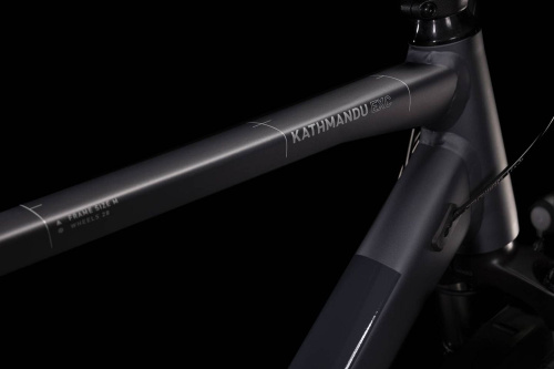 Велосипед Cube Kathmandu EXC 28" (2022), рама 58 см (185-195 см), серый