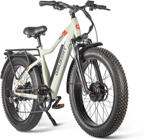 Электровелосипед Gelbert Pegas 4 DUAL PRO MAX, бежевый