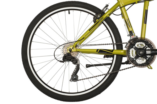 Велосипед FOXX ZING H1 26" (2021), рама 18" (165-175 см), зеленый