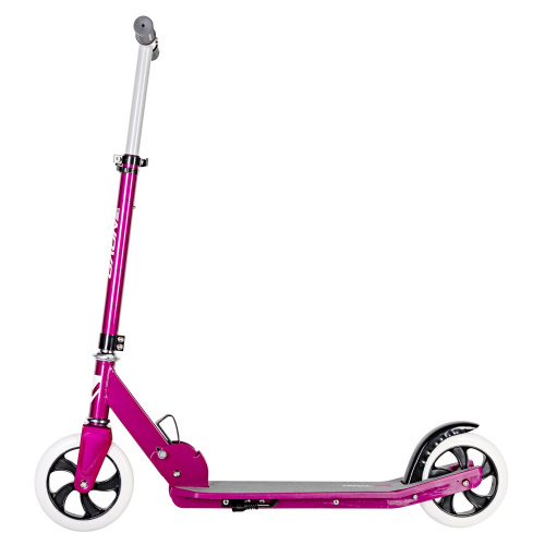Городской самокат Novatrack Polis 160 Plastic (2024), розовый