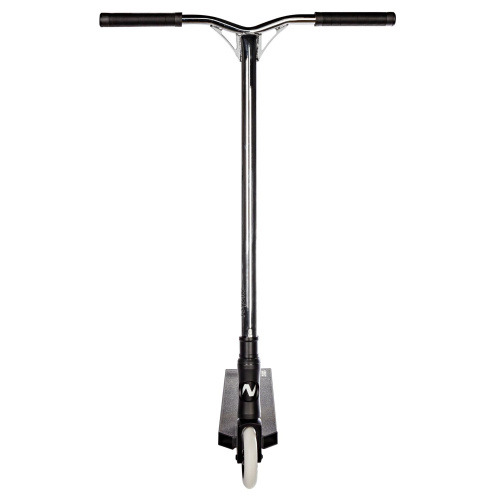 Трюковой самокат Novatrack Psycho 90 (2023), серебристый