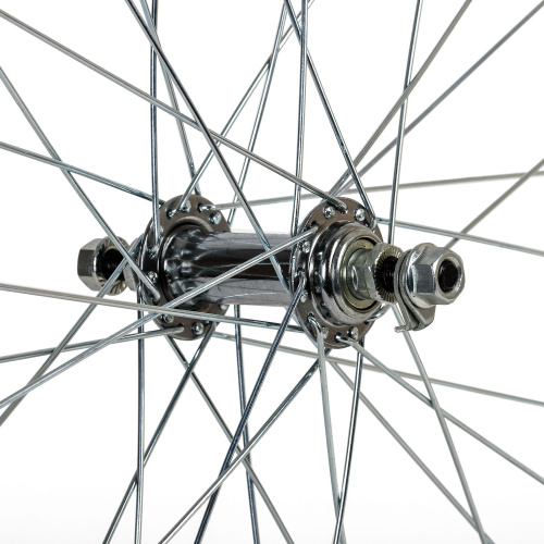 Колесо 26" переднее 32 спицы одинарный обод втулка SF A03F